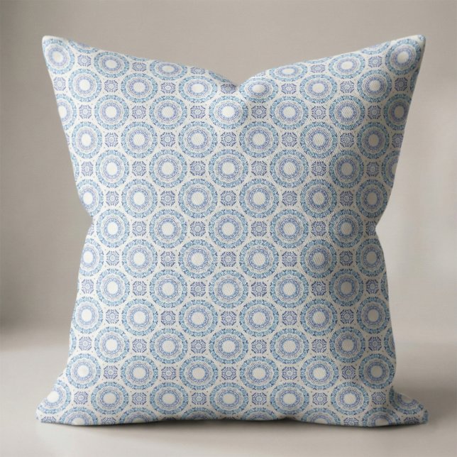 Tissu Bleu Méditerranée Portugais Azulejo Motif carrelag (Créateur téléchargé)