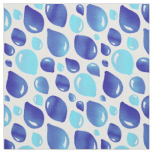 Tissu Bleu mignon Motif enfants 