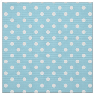 Tissu Bleu photo pois