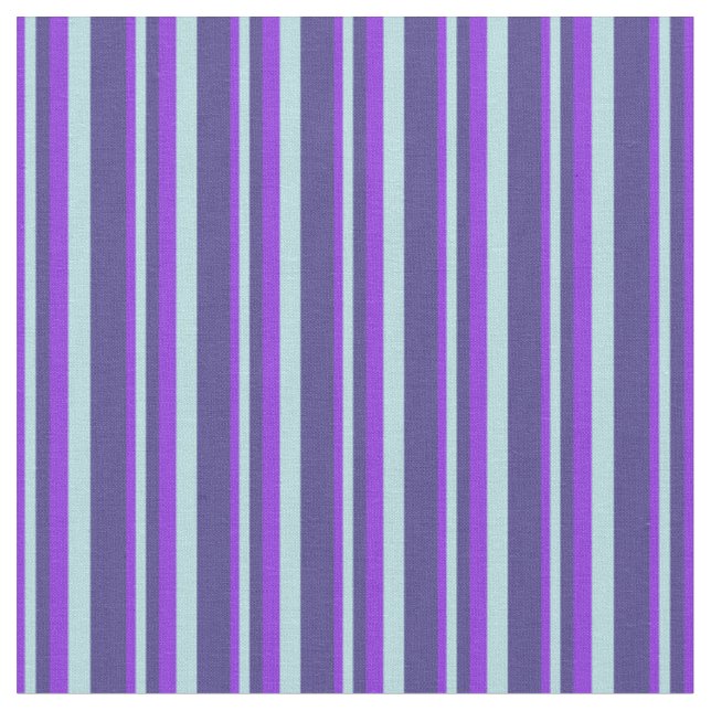Tissu Bleu pourpre, Poudre et Bleu foncé d'ardoise (Fermer)