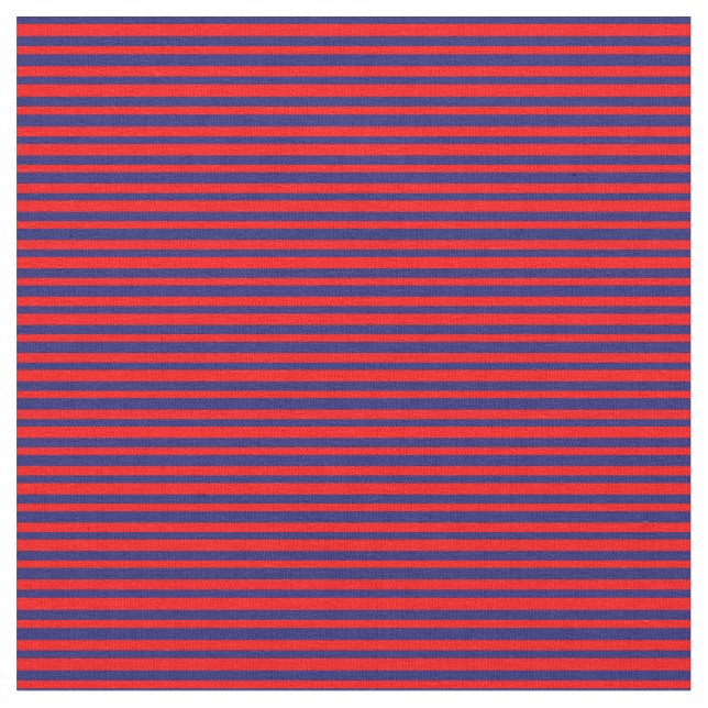 Tissu Bleu rouge et bleu nuit (Fermer)