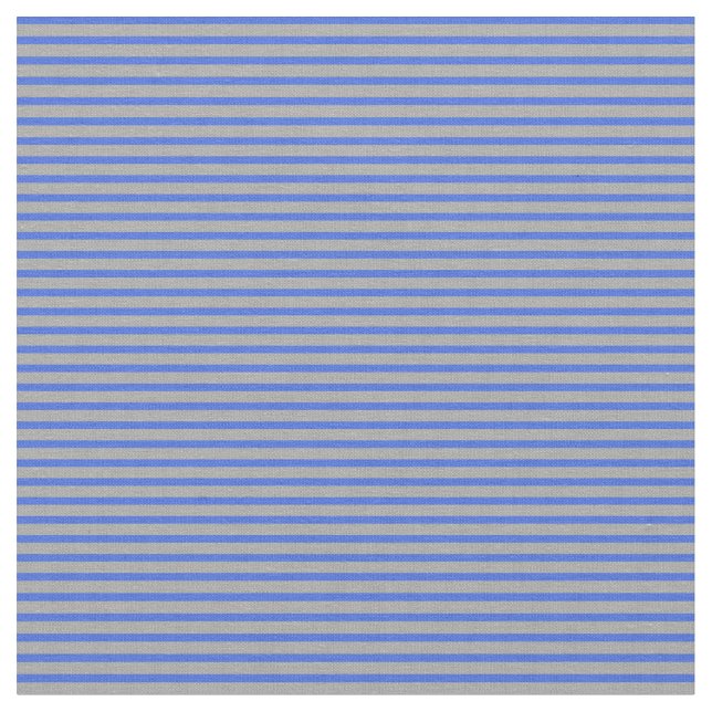 Tissu Bleu royal et Gris foncé (Fermer)