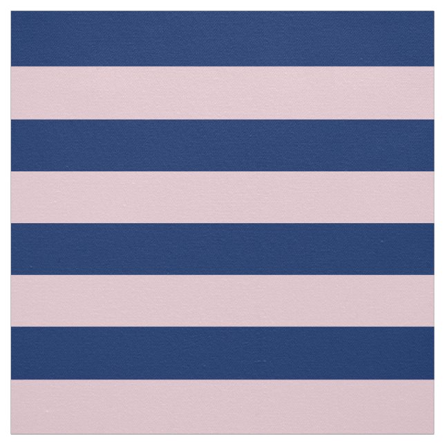 Tissu Bleu royal et roses (Échantillon)