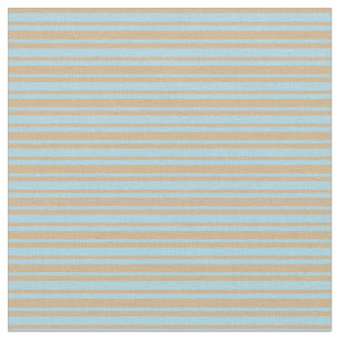 Tissu Bleu Tan & Bleu clair Motif des rayures