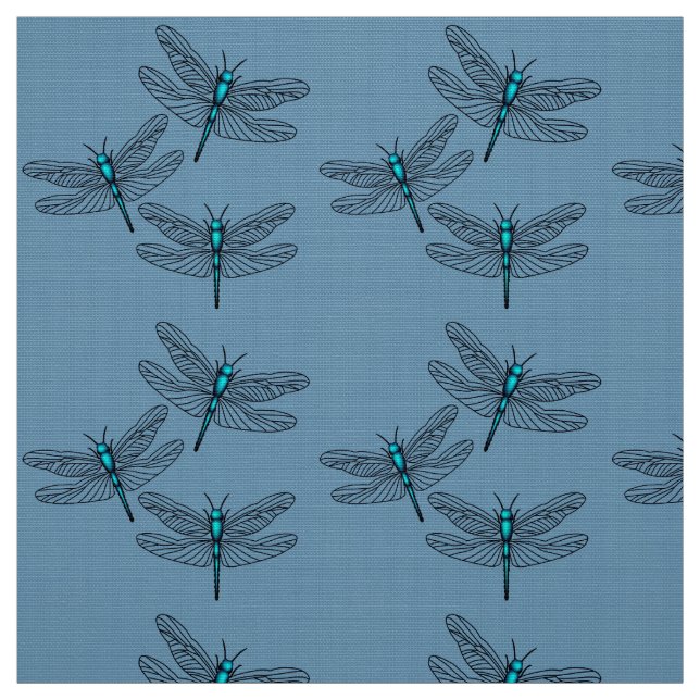 Tissu Bleu turquoise (Échantillon)