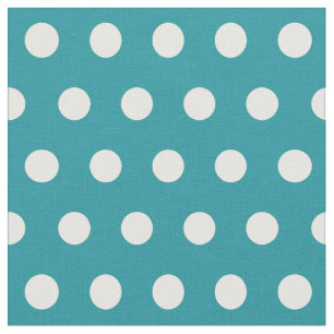 Tissu bleu/turquoise et blanc de pierre de la lune