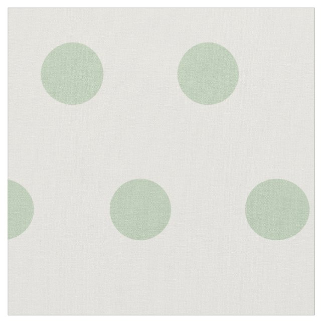 Tissu bleu/vert et blanc grand de pois (Fermer)