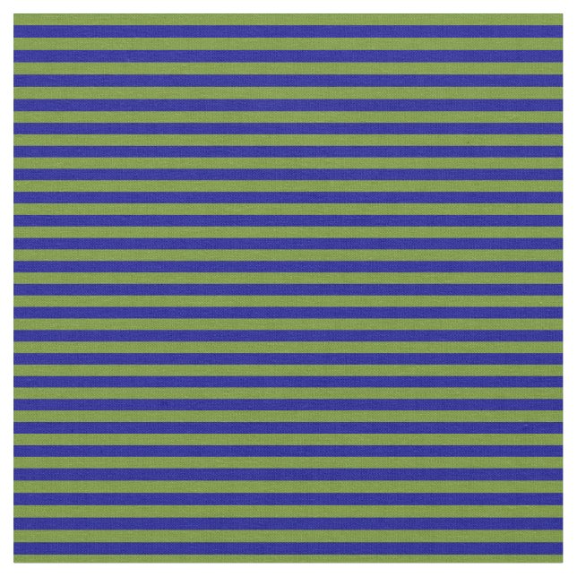 Tissu Bleu vert et foncé Motif rayé/bordé (Fermer)