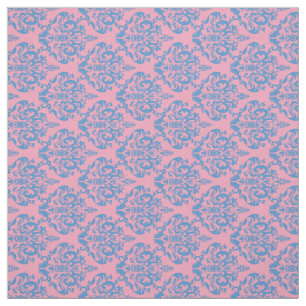 Tissu Bleu Violet Frosted Orchid Damas