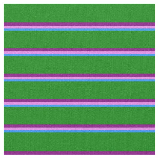Tissu Bleu, Violet, Violet et Gris Vert (Fermer)