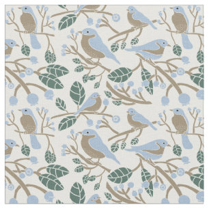 Tissu Bleuet et bleuets à motifs