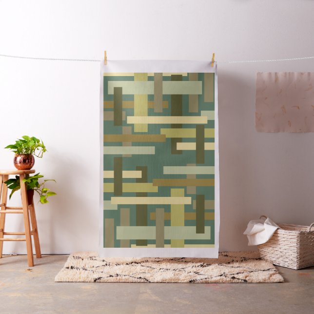 TISSU BLOCS DE COULEUR RÉTRO (In Situ)