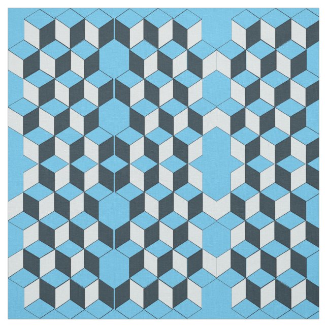 Tissu - Blocs de kaléidoscopie (Échantillon)