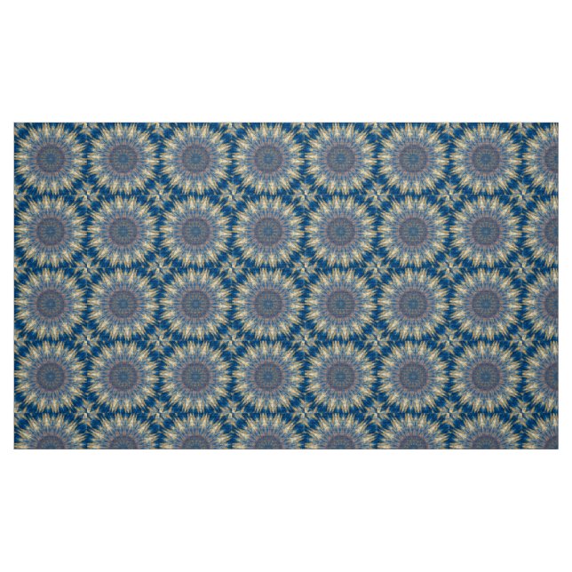 Tissu Blue Chakra Kaleidoscope Thunder_Cove (Fat Quarter)