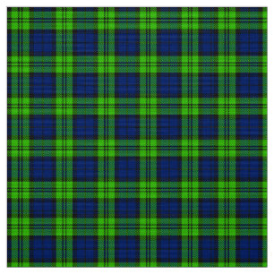 Tissu Blue Green Campbell Abercrombie Blackwatch Plaid