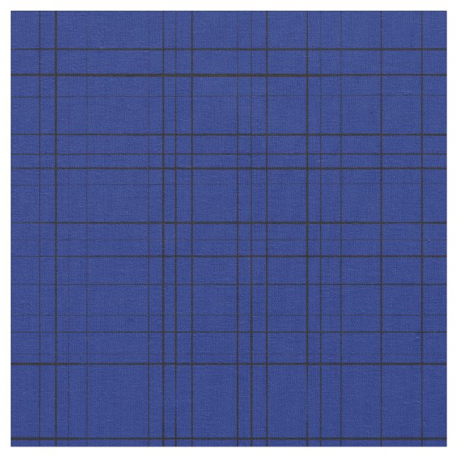 Tissu Blue plaid (Fermer)