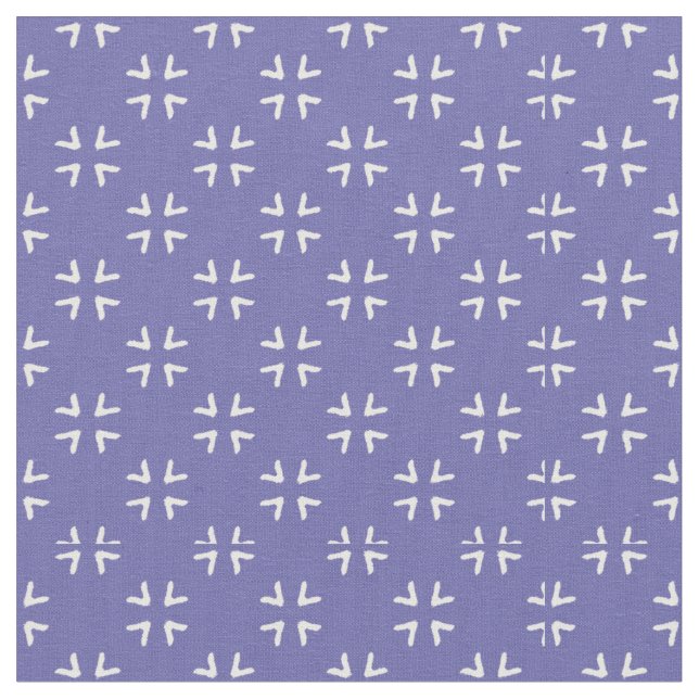 Tissu Blue Star - Surface Motif Design en tant que (Fermer)
