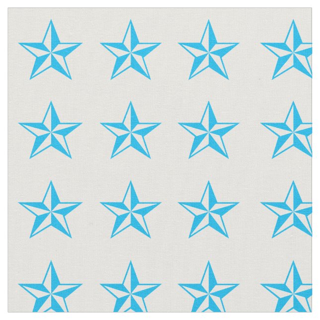 Tissu Blue Stars Rodeo Western Fabric (Fermer)