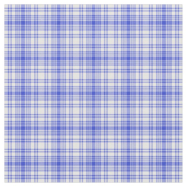 Tissu Blue white plaid 2 (Fermer)