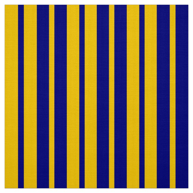 Tissu Blue Yellow Stylish Stripes Pattern Design  (Échantillon)
