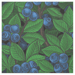 Tissu Blueberry