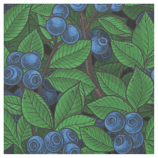 Tissu Blueberry (Fermer)
