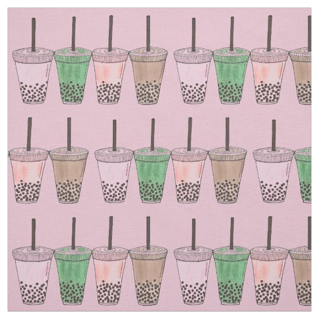 Tissu Boba Bubble Tapioca Pearl Lait Thé Boisson de lait (Échantillon)
