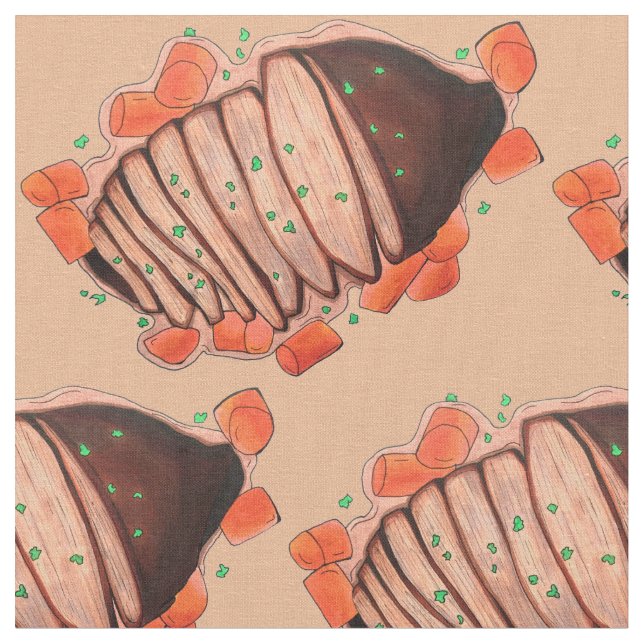 Tissu Boeuf Braisé Brist Nourriture juive Dîner de vacan (Fermer)