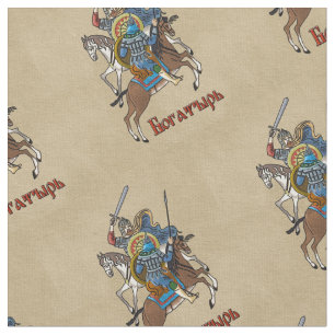 Tissu Bogatyr russe médiéval