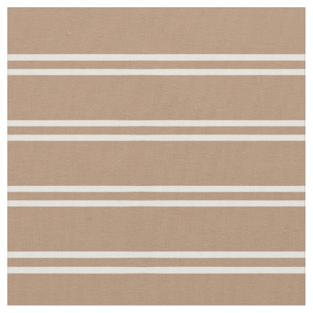 Tissu Boho Moderne Unisexe Rayé Simple Brun (Fermer)