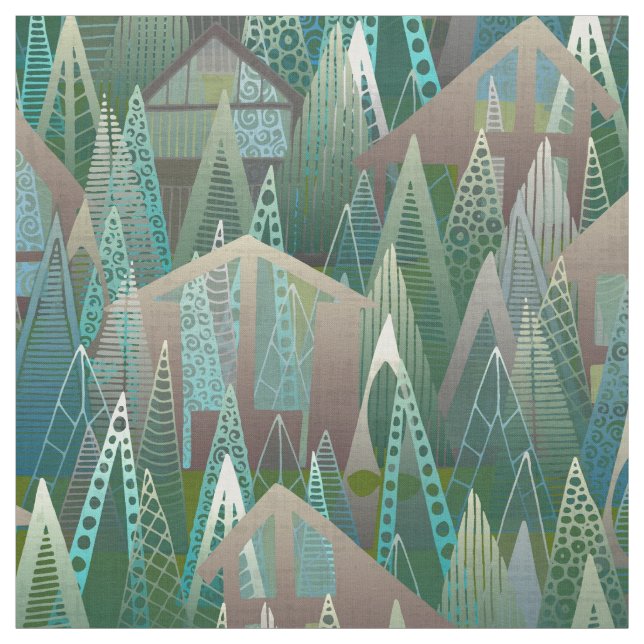Tissu bois sauvage (Échantillon)
