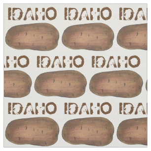 Tissu Boise Idaho ID Pomme de terre Brown Pommes de terr