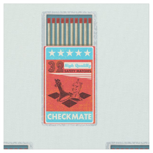 Tissu Boîte rétro de correspondances pop art (Fermer)