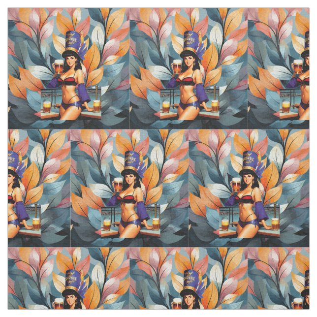 Tissu Bonafide barre serveuse Thunder_Cove (Échantillon)