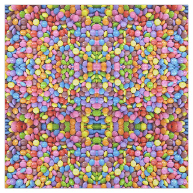 Tissu Bonbons colorés (Échantillon)