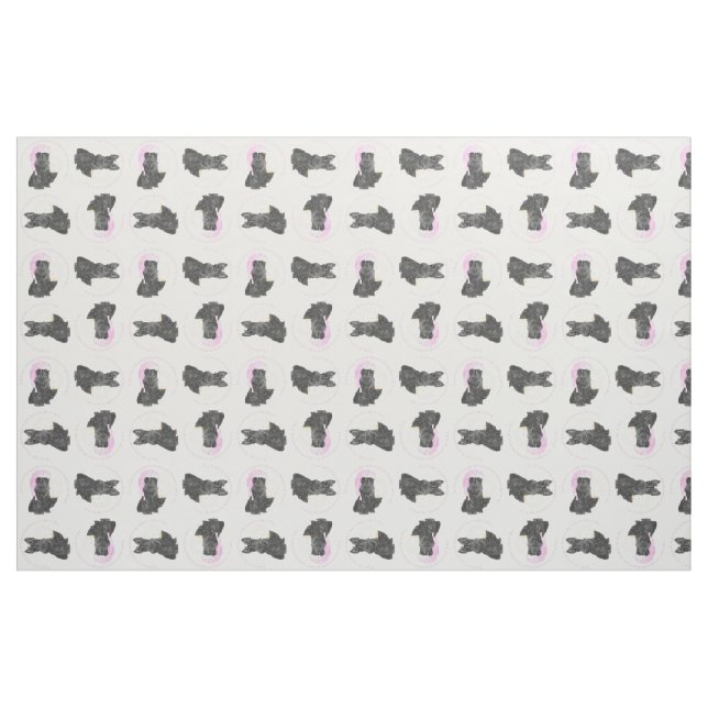 Tissu Bonne Nuit Terriers Écossais (Yard)
