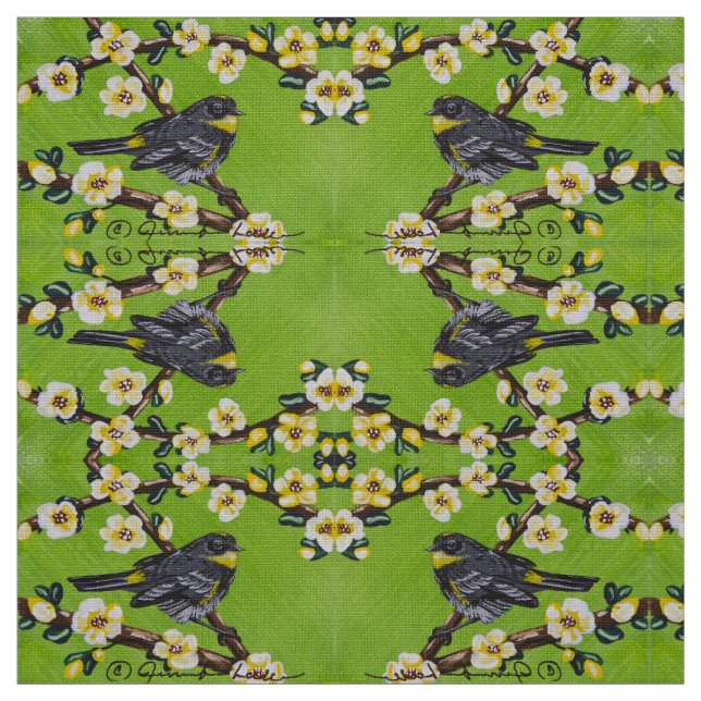 Tissu Bonne Paruline (Échantillon)