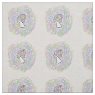 Tissu Bonnes choses Guardian Angel Fabric Matériel d'art