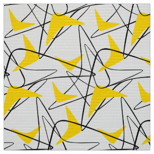 Tissu Boomerang du milieu du siècle
