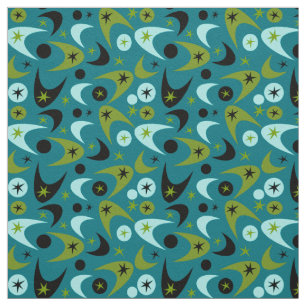 Tissu Boomerangs rétro