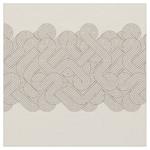 Tissu Bordure Abstraite
