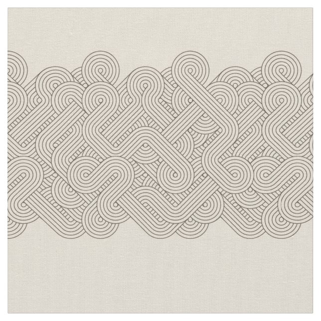 Tissu Bordure Abstraite (Fermer)