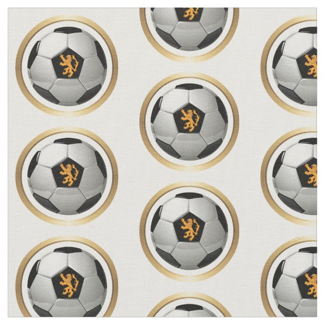 Tissu Boule de soccer Pays-Bas Lion (Fermer)