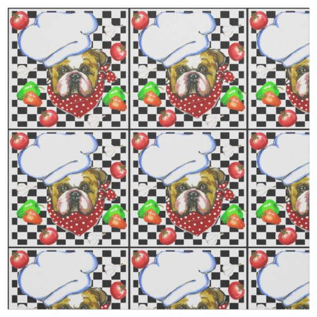 Tissu Bouledogue (Échantillon)