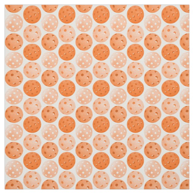 Tissu Boules de Pickleball - Boules de Pickleball Orange (Échantillon)