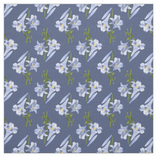 Tissu Bouquet de lis de Pâques