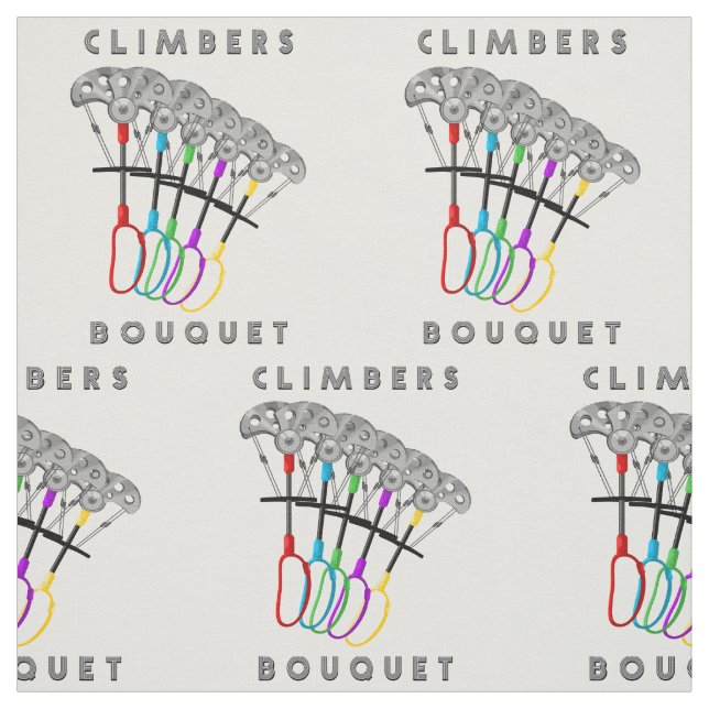 Tissu Bouquet d'Escalades de Roche Funny (Échantillon)