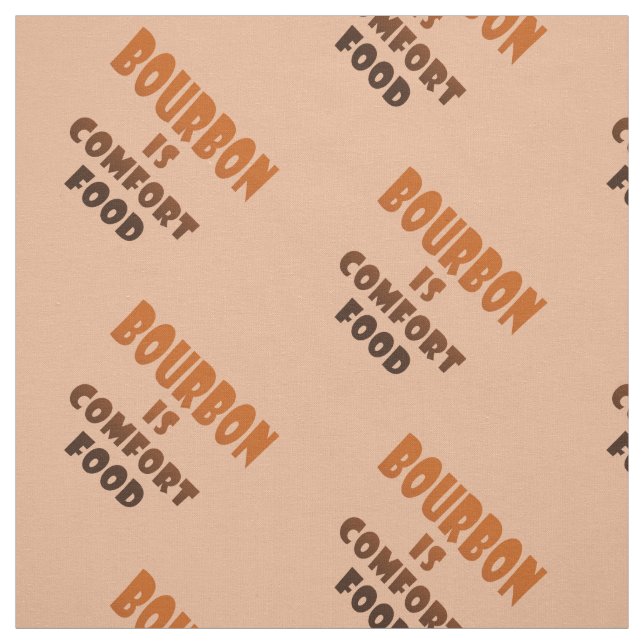 TISSU - BOURBON est nourriture de confort (Échantillon)