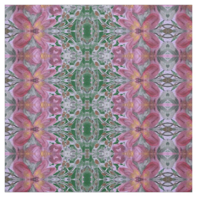 Tissu Bourgogne vert foncé (Échantillon)