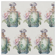 Bouteille de parfum Art Déco Opulence Vert